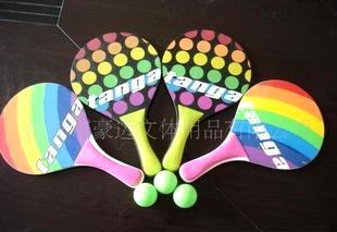 【HA121沙滩球拍 木制球拍 棋子球拍 海滩球】价格,厂家,批发,羽毛球拍、网球拍